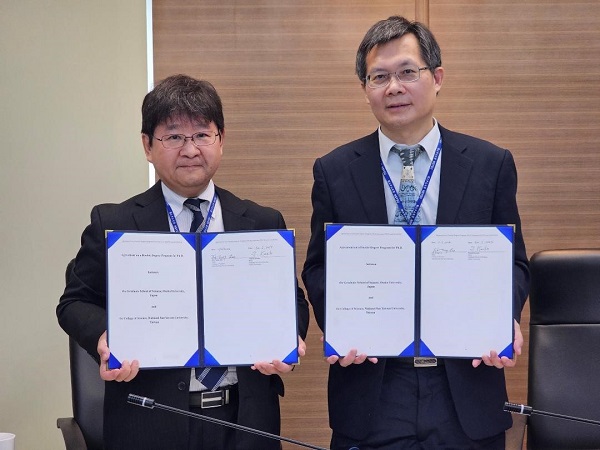 共育跨國雙聯博士　中山大學締約日本阪大1
